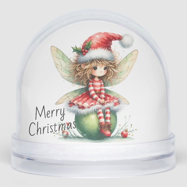 Striped Ornament Fairy  Schneekugeln (Vorderseite)