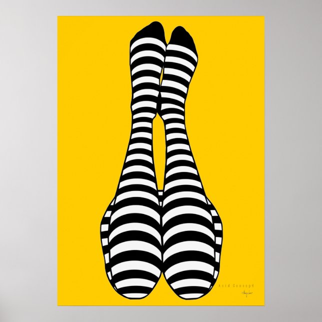 Striped Poster (Vorne)