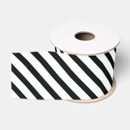 Striped (Schwarze u. des Weiß-| Diagonale) jede Ripsband