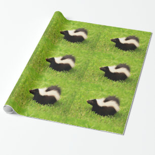 Striped Skunk Geschenkpapier