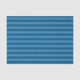 Striped Sweater Strick - Seaside Blue Knitting Loo Seidenpapier