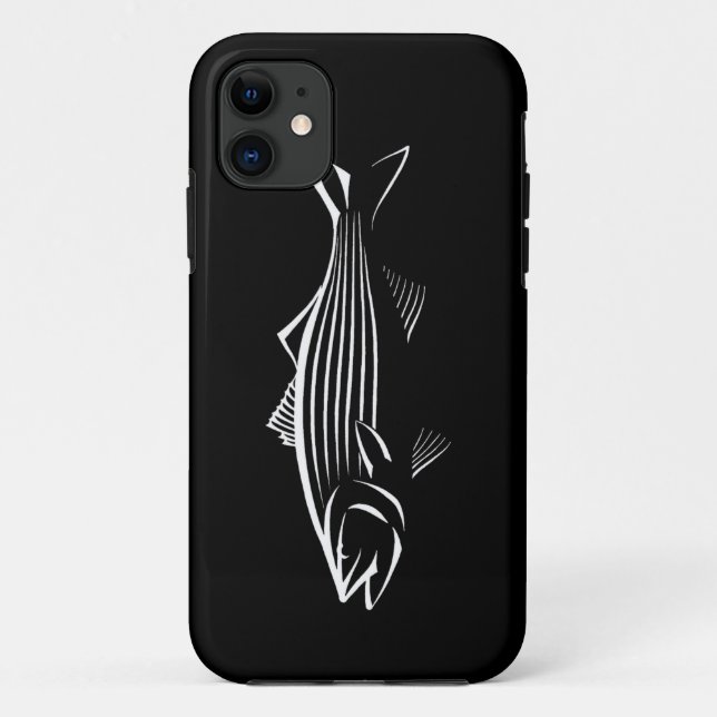 Striper - gestreifter Baß - iPhone Fall Case-Mate iPhone Hülle (Rückseite)