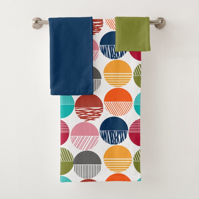 Stripes and Solids  Badhandtuch Set (Insitu)