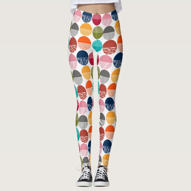 Stripes and Solids Leggings (Vorderseite)