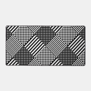 Stripes Check Harlequin Pois Conception mixte