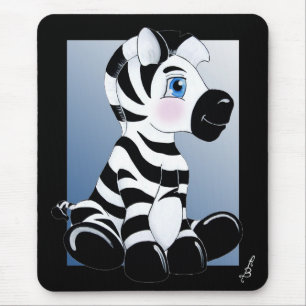 Stripes den BabyZebra Mousepad