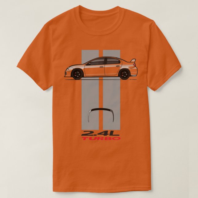 Stripes Multicolor BW T-Shirt (Design vorne)