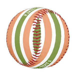 Stripes Muster benutzerdefiniertes Baseball