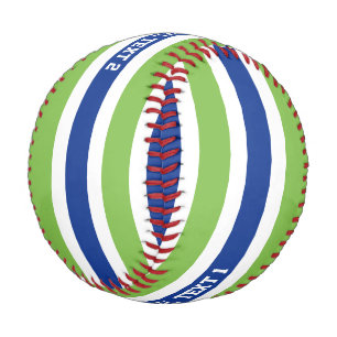 Stripes Muster benutzerdefiniertes Baseball