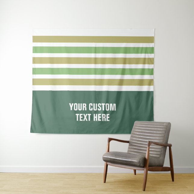 Stripes-Muster für benutzerdefinierte Texttapester Wandteppich (Beispiel (Horizontal))