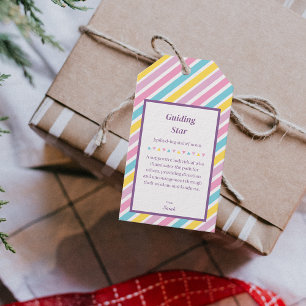Stripes Teacher Mentor Wertschätzung Vielen Dank Geschenkanhänger