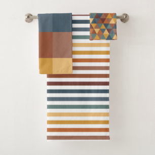 STRIPES TERRESTRES ET MOTIFS GÉOMÉTRIQUES