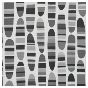 Stripey Strokes 120123 - Schwarz und Weiß Stoff