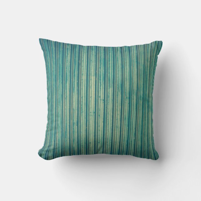 Striping Blue Lines Kissen (Vorderseite)
