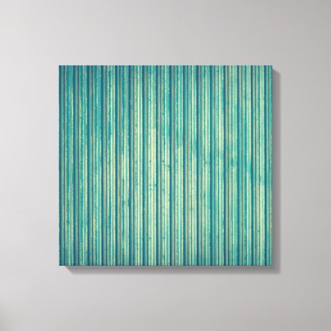 Striping Blue Lines Leinwanddruck (Vorderseite)