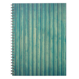 Striping Blue Lines Notizblock