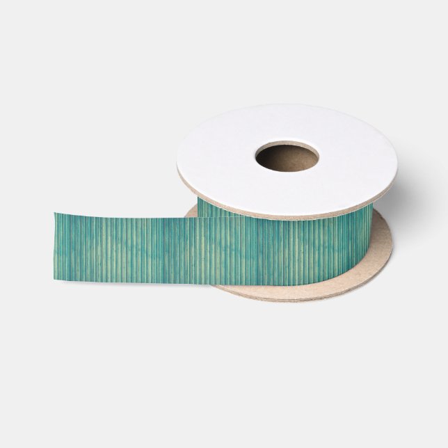 Striping Blue Lines Satinband (Spule)