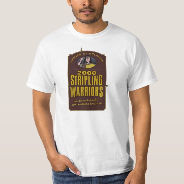 Striplings-Kriegershemd 2000 T-Shirt (Vorderseite)