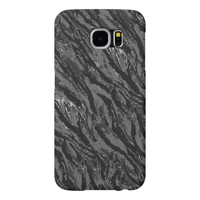 Strippengraue Camouflage Case-Mate iPhone Hülle (Rückseite)