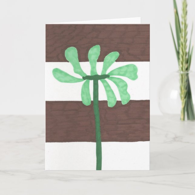 Strippte Blume für alle Zwecke (Vorderseite)