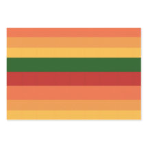 Stripte Herbstfarben