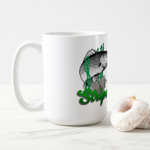 Stripter Bass der Frischwasserkönig der Kämpfer Kaffeetasse
