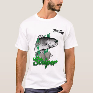 Stripter Bass der Frischwasserkönig der Kämpfer T-Shirt