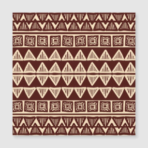 Stripter Stamm: Zierkunst. Magnetkarte