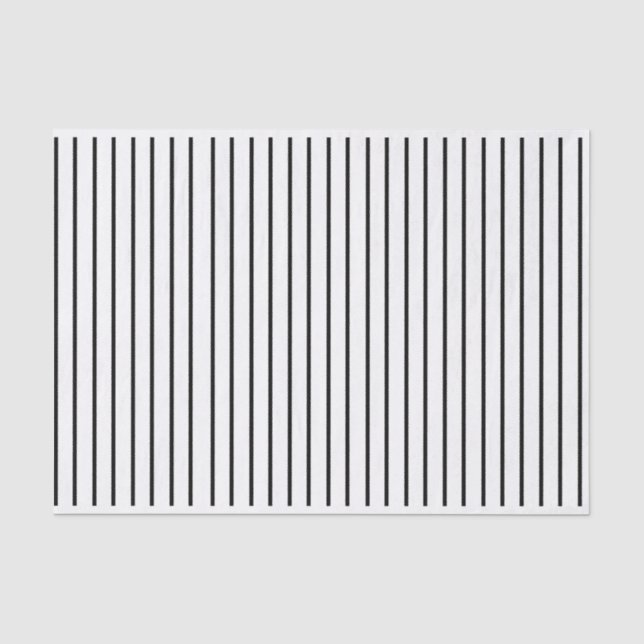 Striptes neutrales Gewebepapier Seidenpapier (Vorderseite)