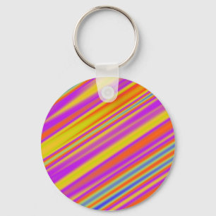 Stripy Abstrakt Schlüsselanhänger