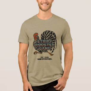 Stripy Hahn Gang Trend Operational Tri-Blend Shirt