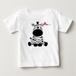Stripy Zebra Baby T - Shirt