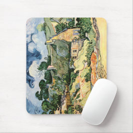 Strohdächer von Hütten in Cordevill Vincent van Go Mousepad