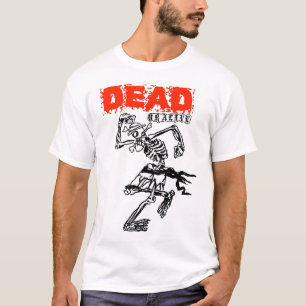 Strohhalmhut Luffy Knochen Tanz T-Shirt