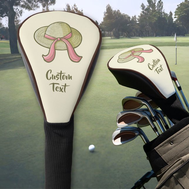 Strohhut Yellow Golf Headcover (Von Creator hochgeladen)