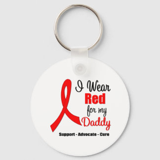 Stroke Awareness - Red Ribbon (Daddy) Schlüsselanhänger