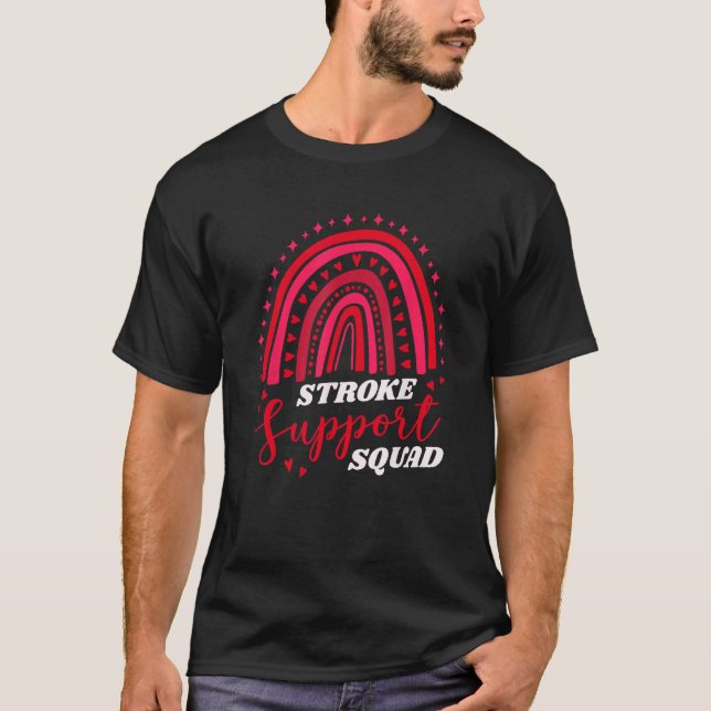 Stroke Support Squad, Stroke Survivor Team T-Shirt (Vorderseite)