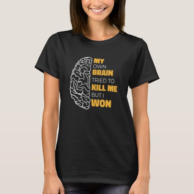 Stroke Survivor Stroke Awareness Rehab Stroke Warr T-Shirt (Vorderseite)