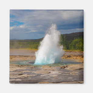 Strokur Geyser Kühlschrankmagnet