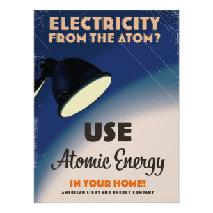Strom aus dem Atom? Poster