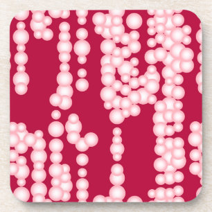 Strom der Blasen, des Rosas und des Burgunders Getränkeuntersetzer