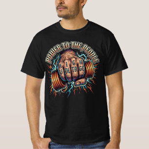 Strom für das Volk Hochspannungselektriker-Geschen T-Shirt