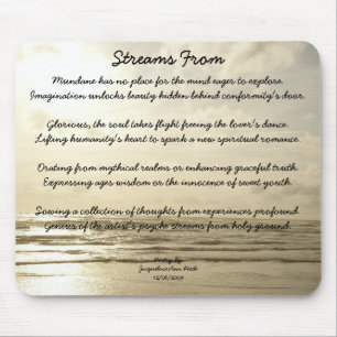 Ströme von der Mausunterlage Mousepad