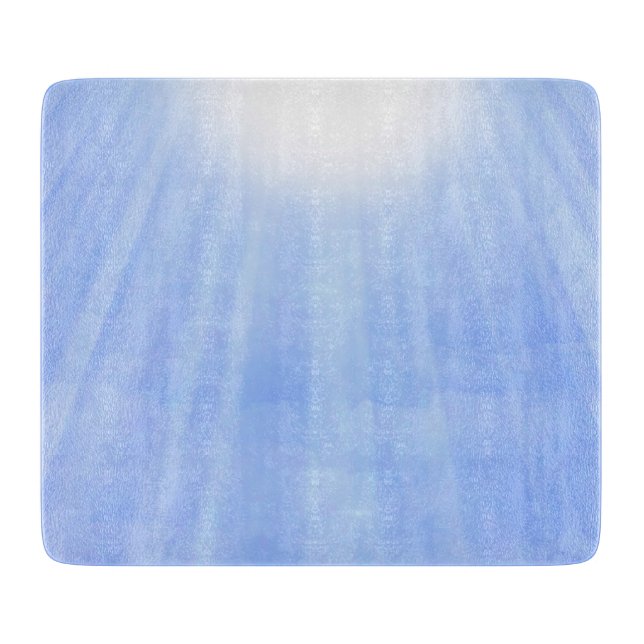 Strömen des Sonnenlichts durch die Wolken Schneidebrett (Vorderseite)