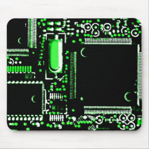 Stromkreis-Grün 2 mouspad Mousepad