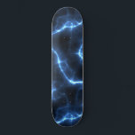 Stromlaufblau-Muster Skateboard<br><div class="desc">Elektrisches aktuelles blaues Musterskateboard. Wählen Sie den Decktyp aus dem Menü Optionen aus.</div>