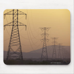 Strommasten Mousepad