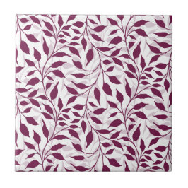 Strömung tanzender Blätter Design Delikate Foliage Fliese