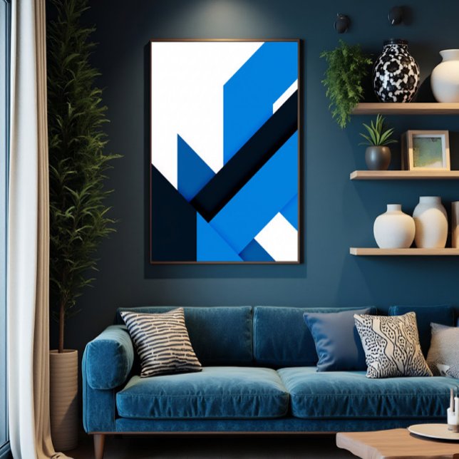 Strömungsgeometrie Leinwanddruck (Von Creator hochgeladen)