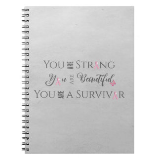 Strong and Beautiful | Brustkrebserkrankung Notizblock